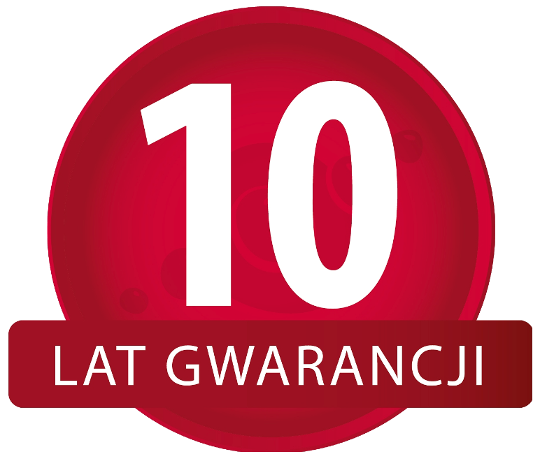 10 lat gwarancji